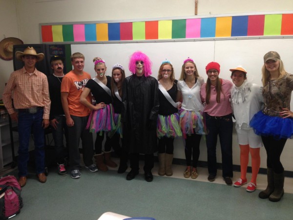MD students have fun dressing up for Halloween.