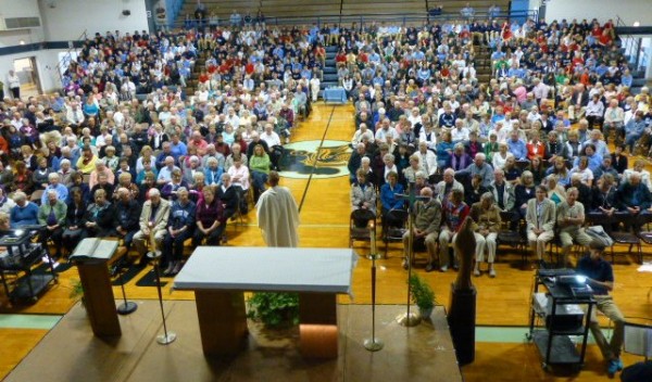 Over 400 grandparents attended the annual All Saints Day Mass.